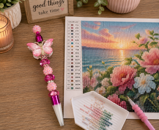 Pink Butterfly art tool