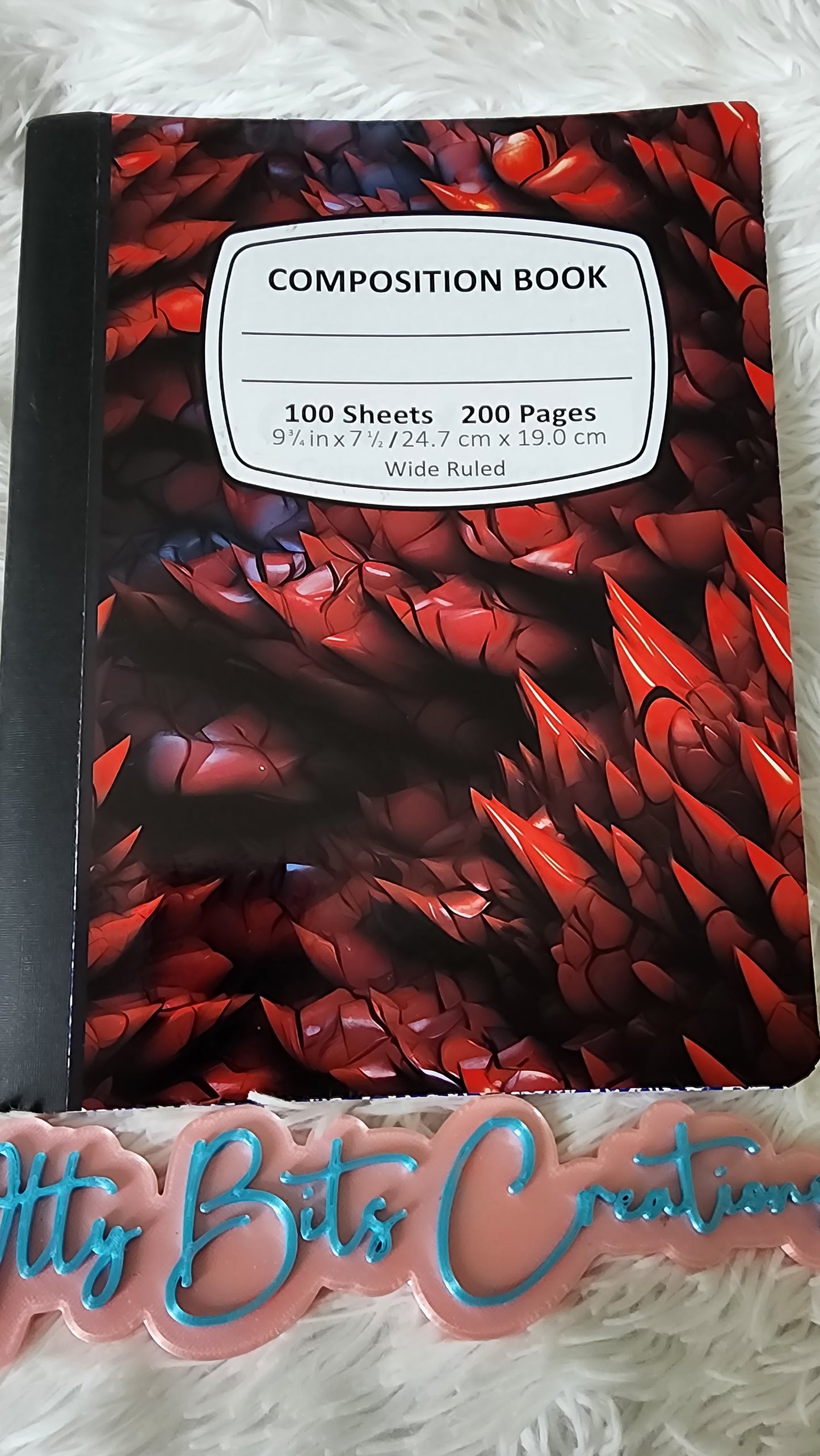 Red Dragon Composition Notebook