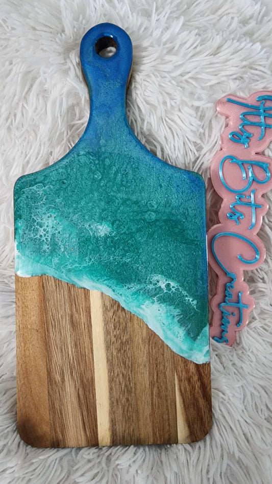 Small Decorative Cutting Board Ocean 1