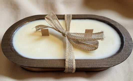 Small Dough Bowl Candle
