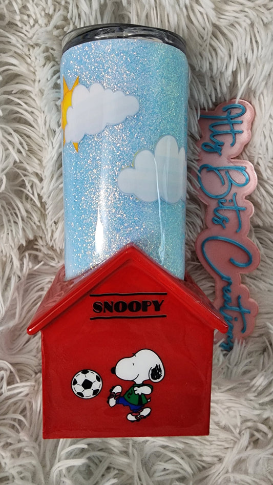 20 oz 3D Snoopy