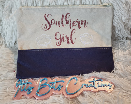 Southern Girl makeup bag