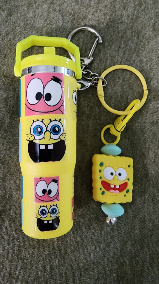 SpongeBob Tumbler Keychain