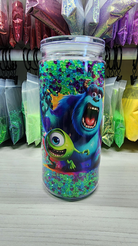 20 oz Mike Sully snowglobe crystals