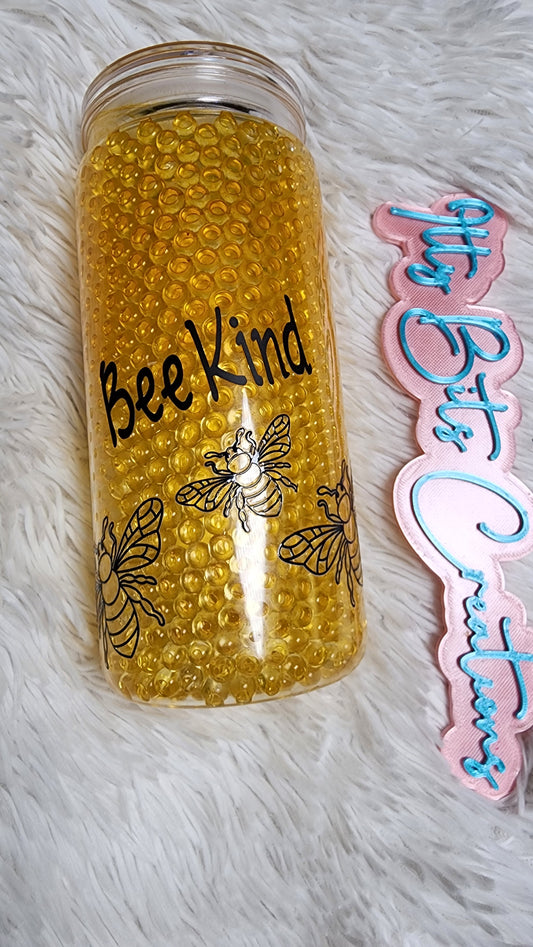 20 oz Acrylic Snow Glove Bee Kind