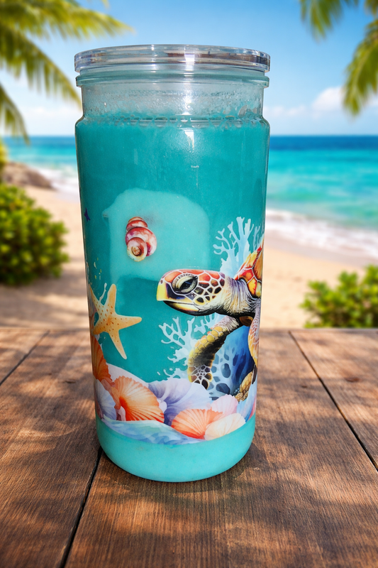 20 oz Clearwater Turtle snowglobe