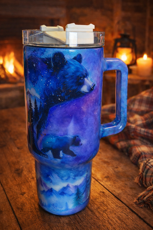 40 oz Cozy Bear Cabin