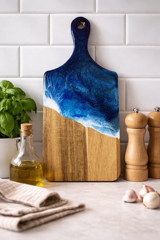 Small Decorative Cutting Board Ocean 3