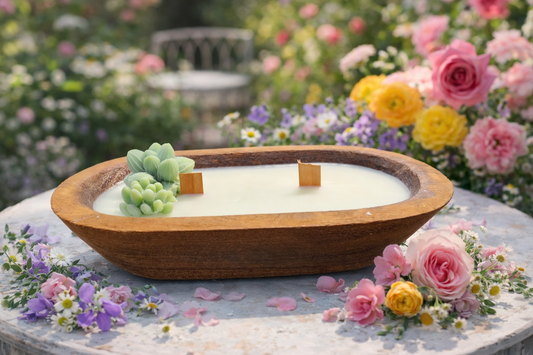 Dough Bowl Candles