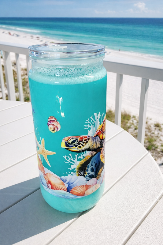 20 oz Gulf Coast Girl snowglobe