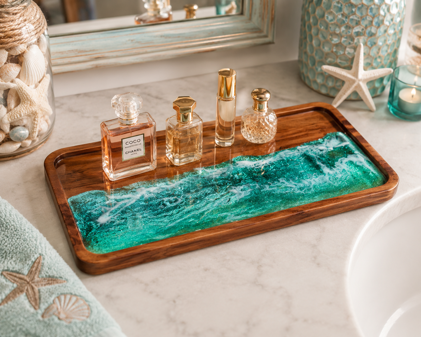 Gulf Breeze Valet Tray 14 x 6