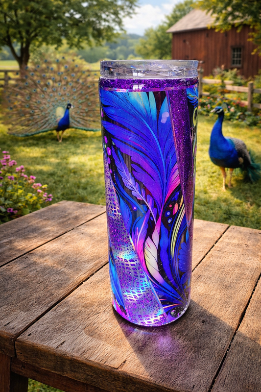 30 oz Peacock Farm