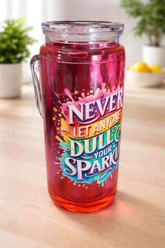 20 oz Never Dull Your Sparkle snowglobe