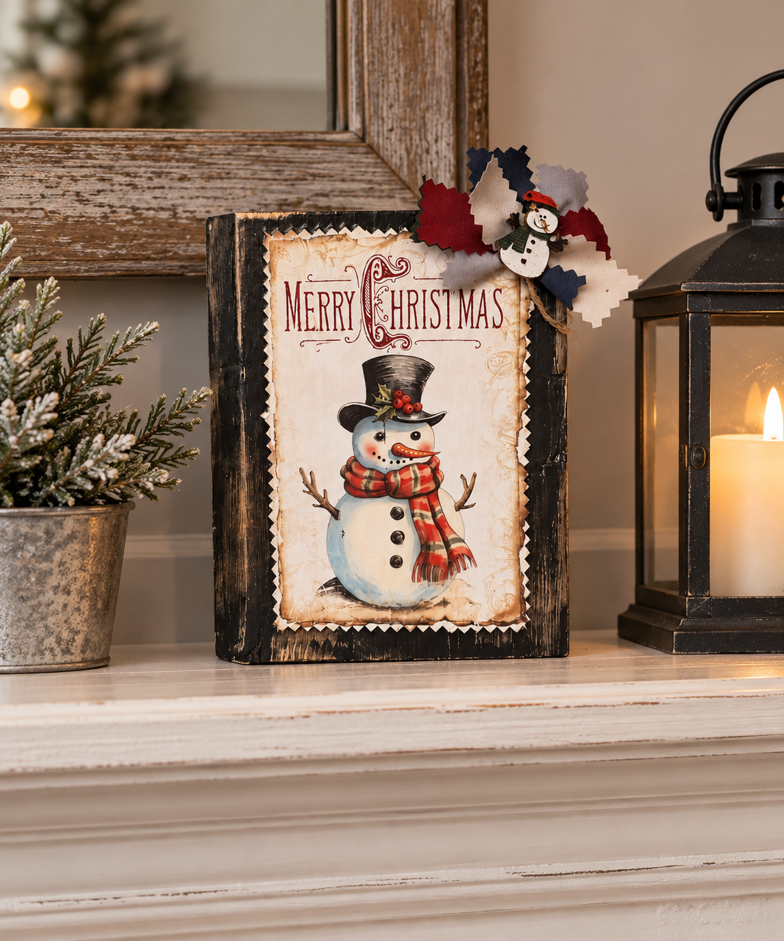 Snowman Shelf Sitter