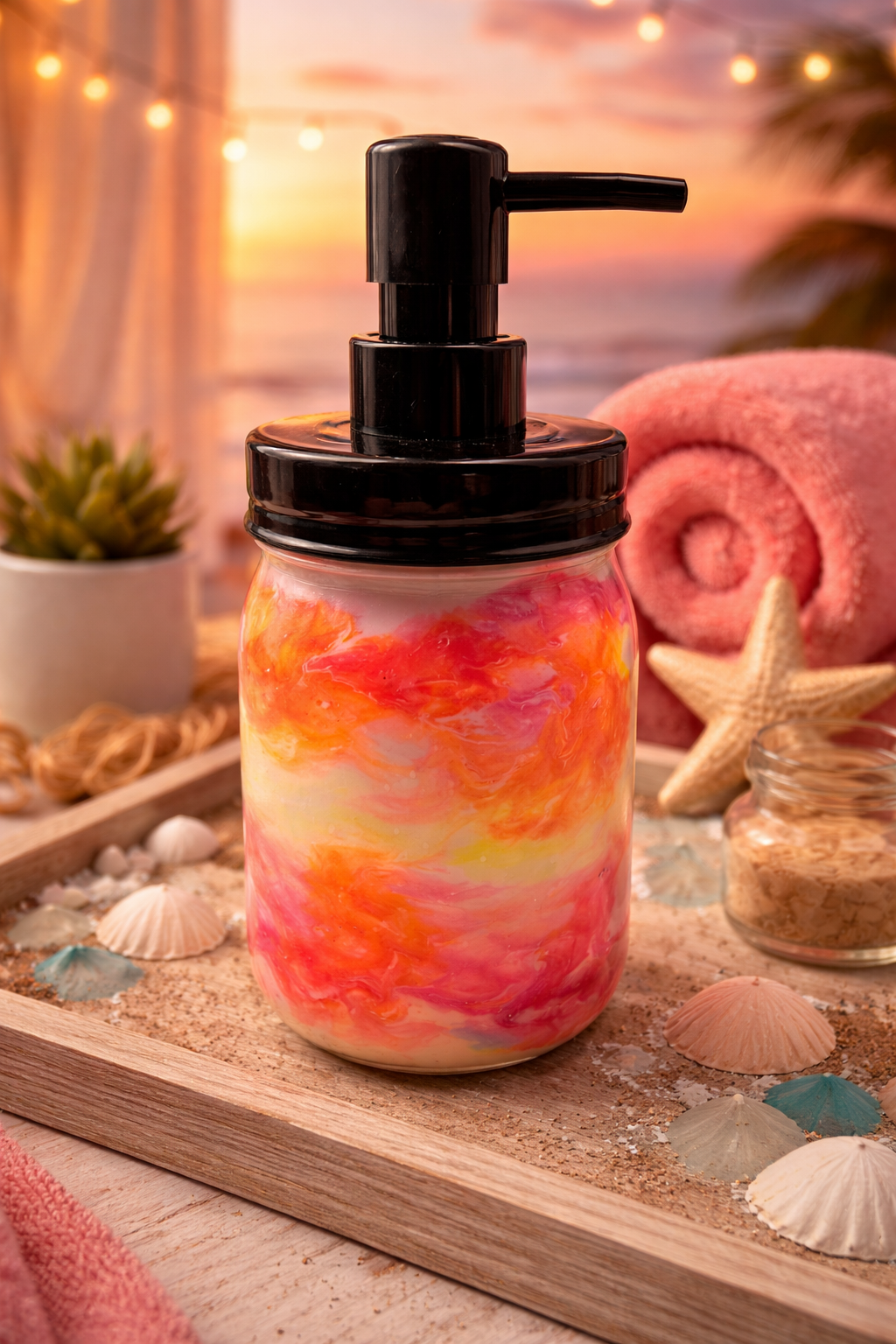 Sunset Soap Dispenser