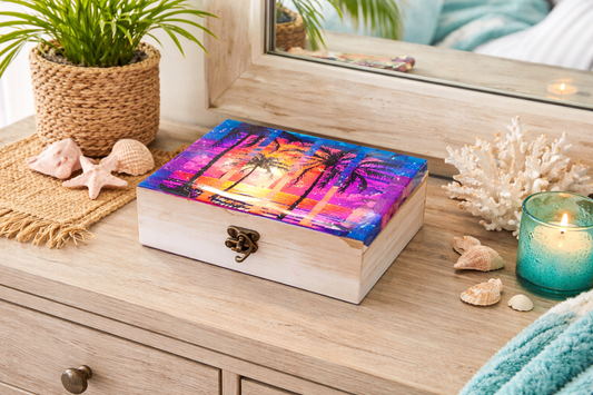 Sunset Palms Box