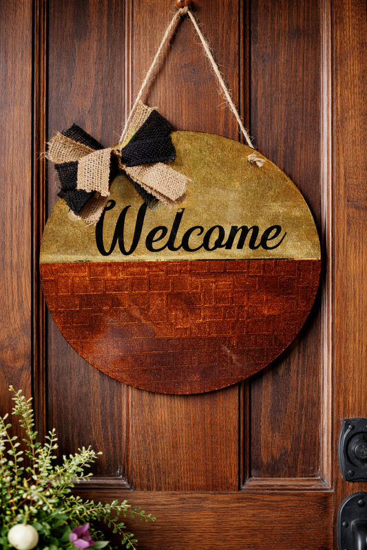 Rusty Door Hanger